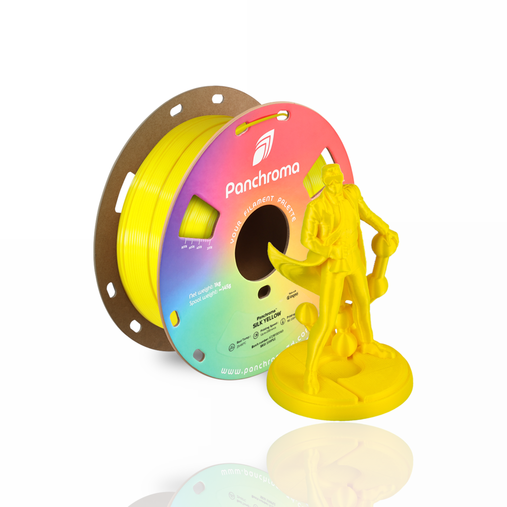 Panchroma™ PLA Silk 1kg Yellow - Polymaker - Image 3