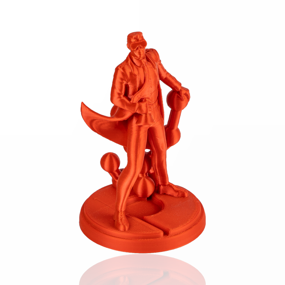 Panchroma™ PLA Silk 1kg Red - Polymaker - Image 2