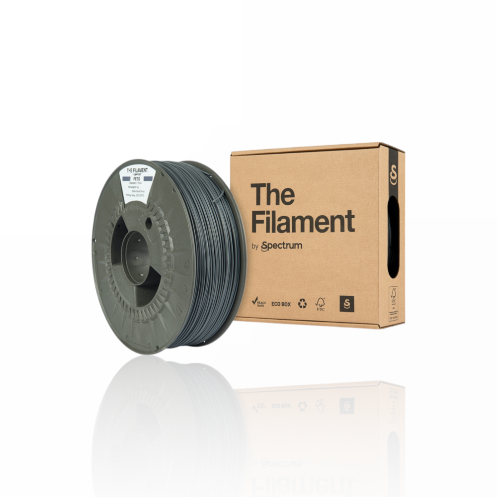 The Filament PETG 1Kg Basalt Grey - Spectrum Filaments - Image 3