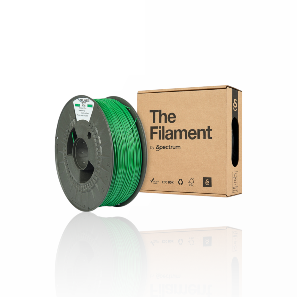 The Filament PETG 1Kg Circuit Green - Spectrum Filaments - Image 3