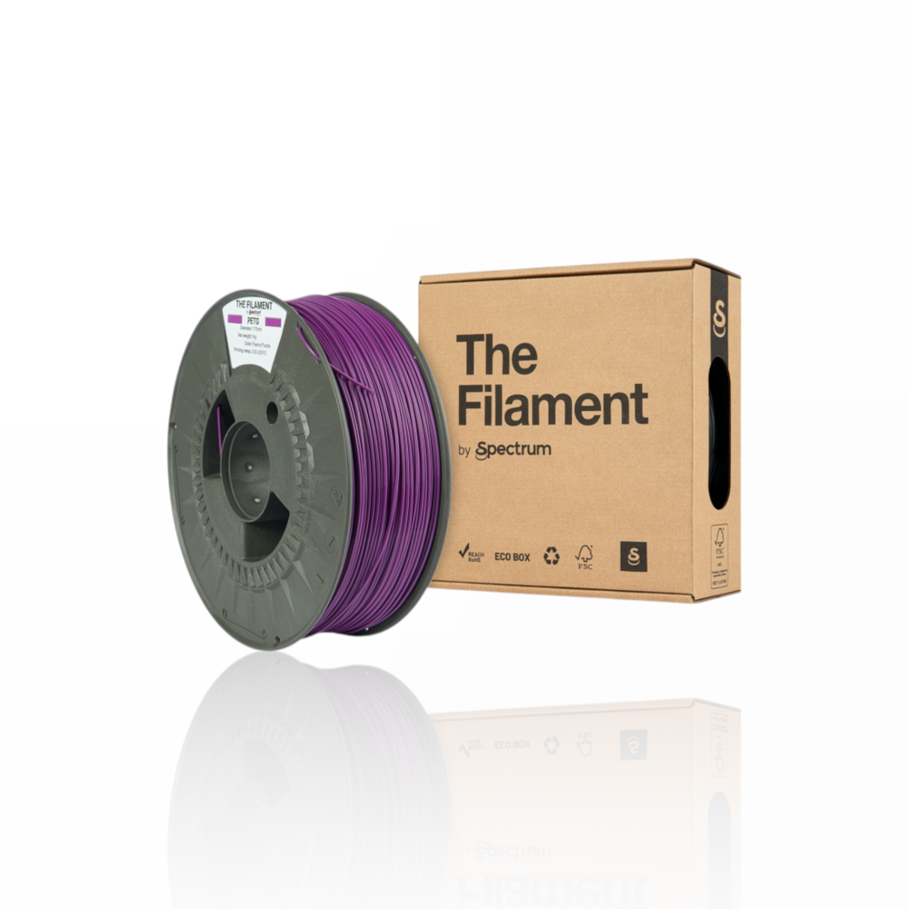 The Filament PETG 1Kg Plasma Purple - Spectrum Filaments - Image 3
