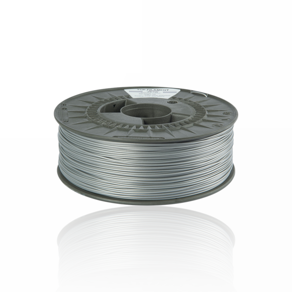The Filament PETG 1Kg Silver Aluminium - Spectrum Filaments - Image 2