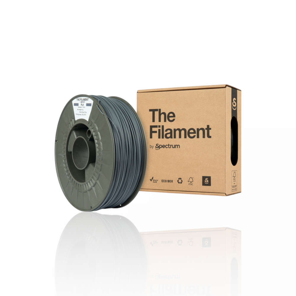 The Filament PLA 1Kg Basalt Grey - Spectrum Filaments - Image 3