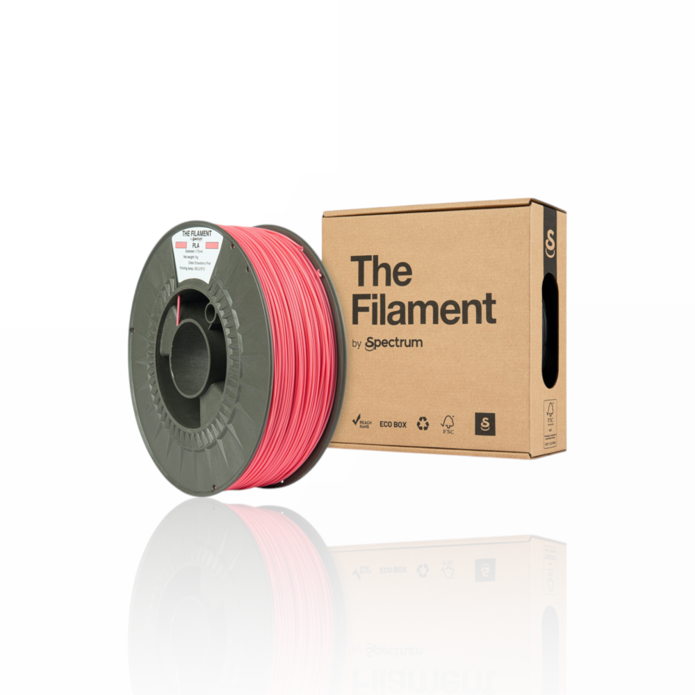The Filament PLA 1Kg Strawberry Pink - Spectrum Filaments - Image 3