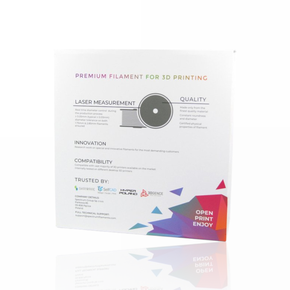 ABS Smart 1kg Dark Grey - Spectrum Filaments - Image 4