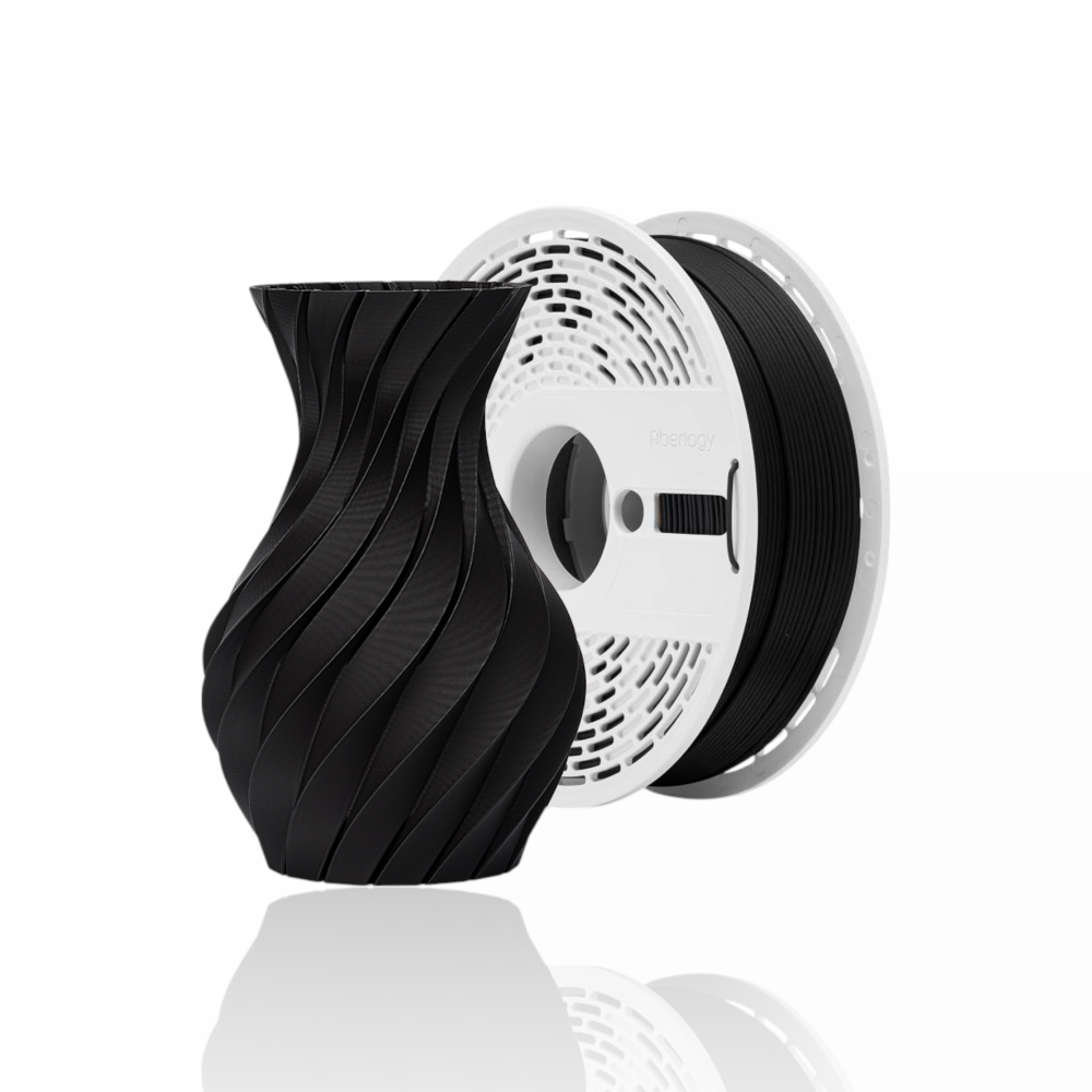 PLA Matte 850g Black - Fiberlogy - Image 4