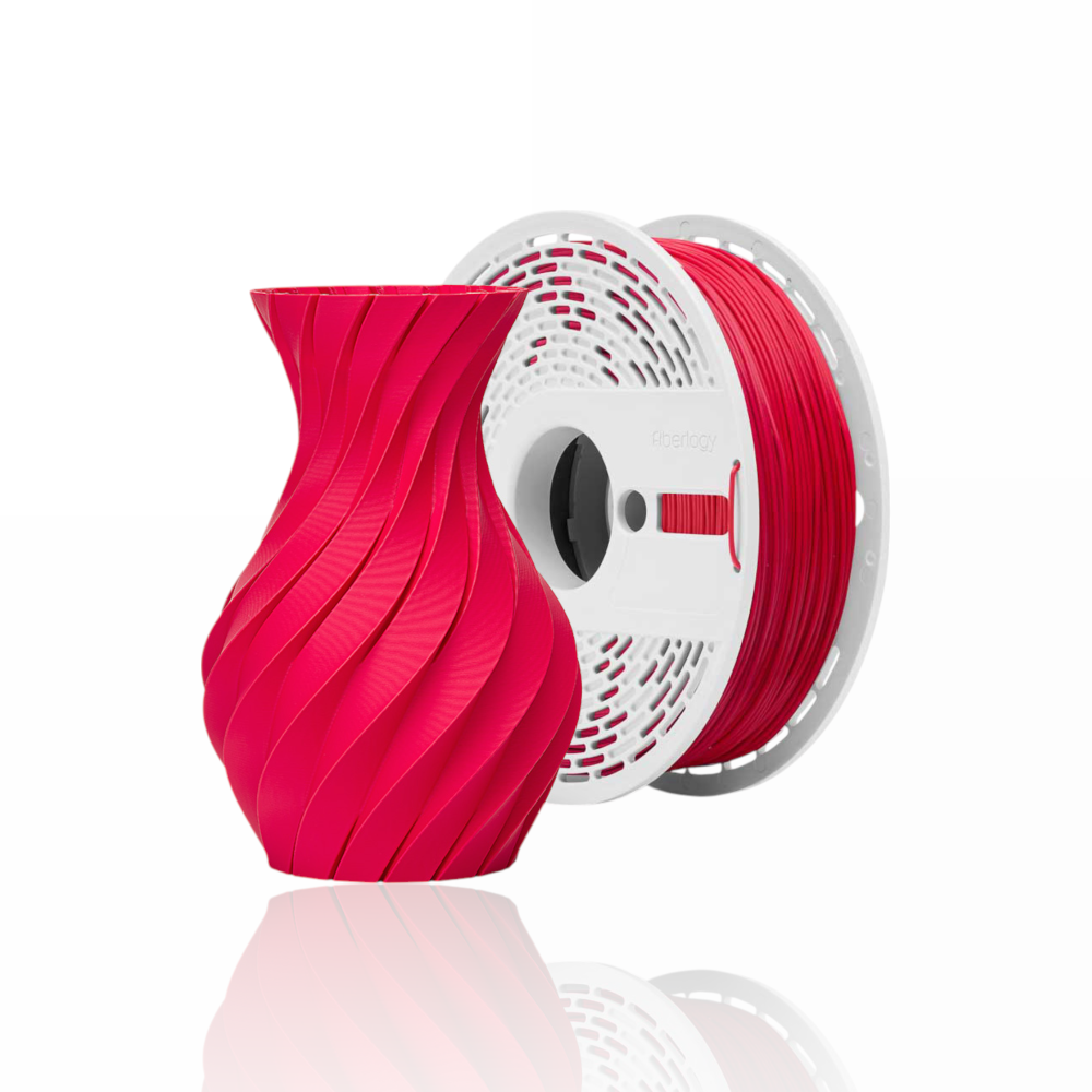 PLA Matte 850g Red - Fiberlogy - Image 4