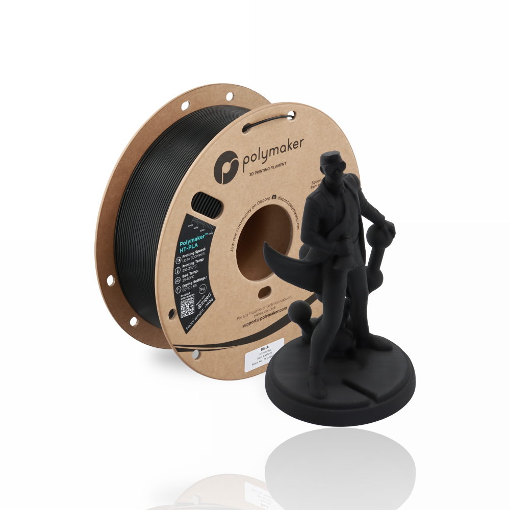 Polymaker™ High Temperature PLA 1kg Black - Polymaker - Image 5
