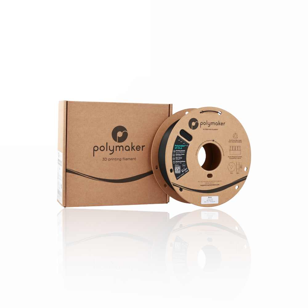 Polymaker™ High Temperature PLA 1kg Black - Polymaker - Image 7
