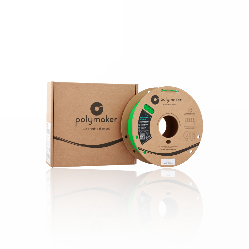 Polymaker™ High Temperature PLA 1kg Green - Polymaker - Image 7
