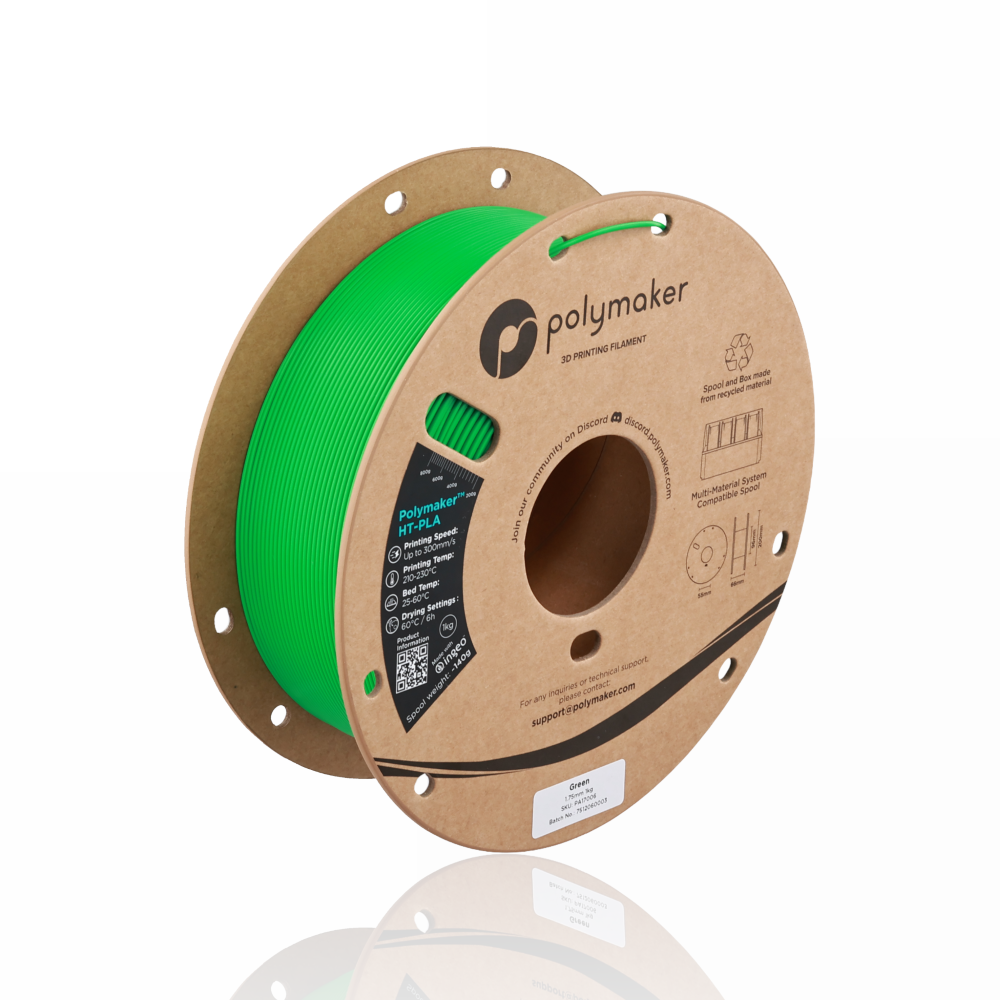 Polymaker™ High Temperature PLA 1kg Green - Polymaker - Image 5
