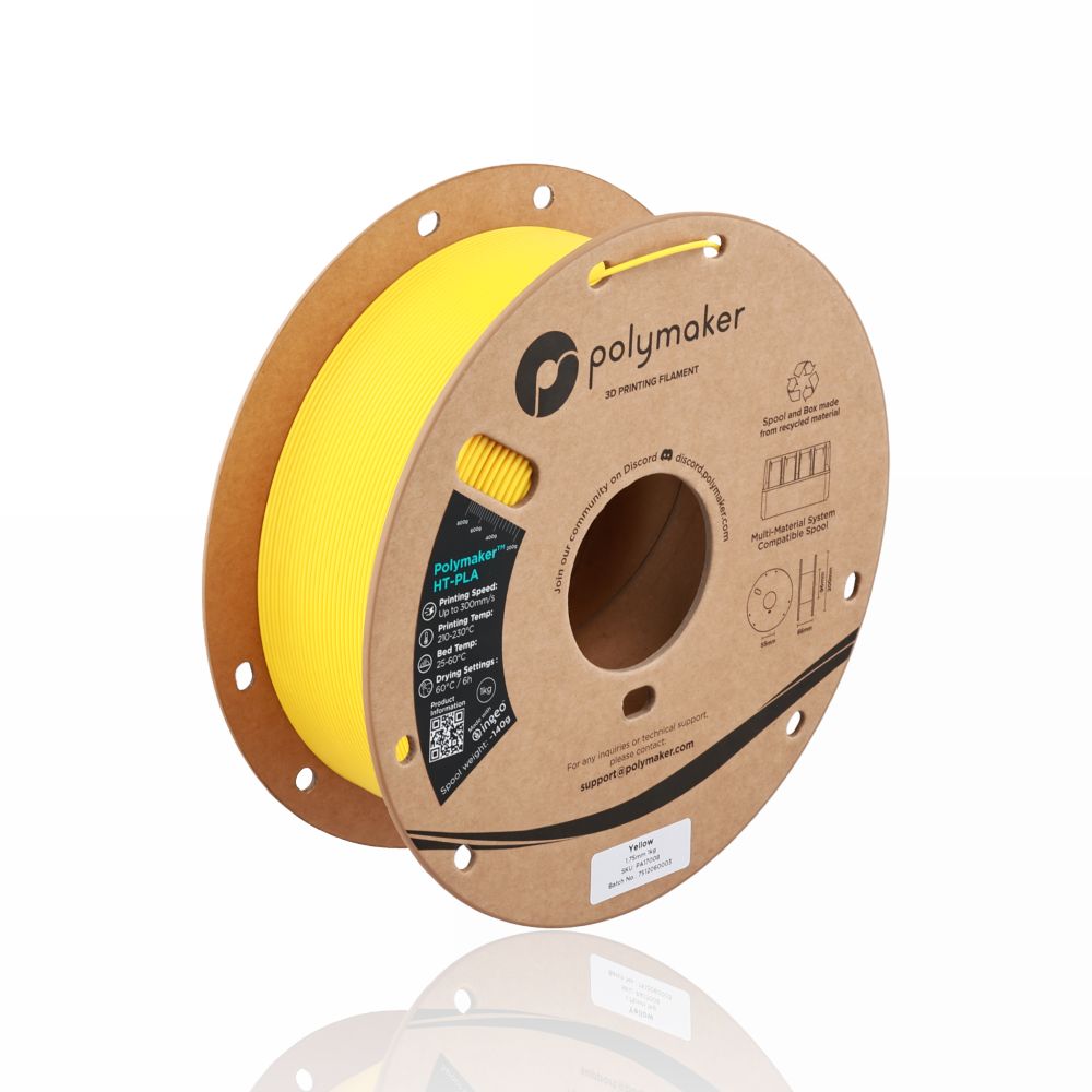 Polymaker™ High Temperature PLA 1kg Yellow - Polymaker - Image 5
