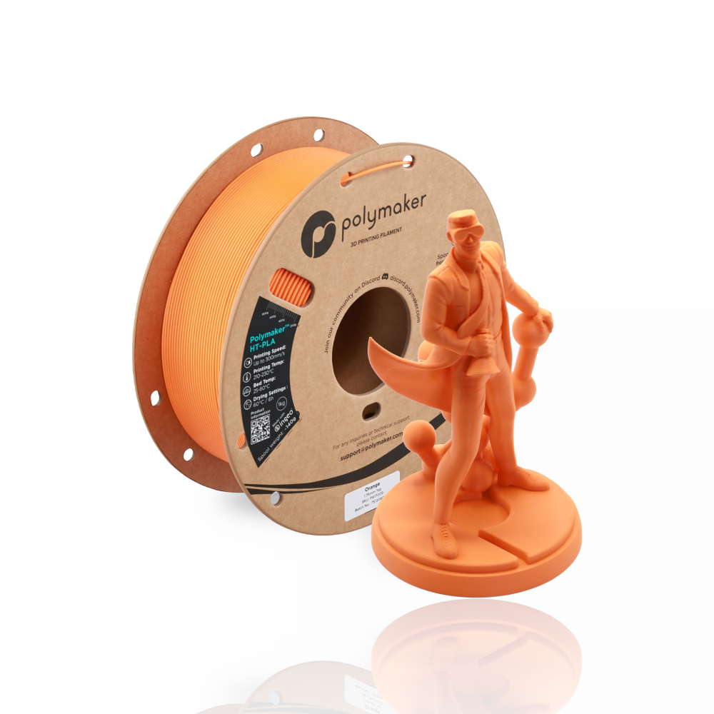 Polymaker™ High Temperature PLA 1kg Orange - Polymaker - Image 4