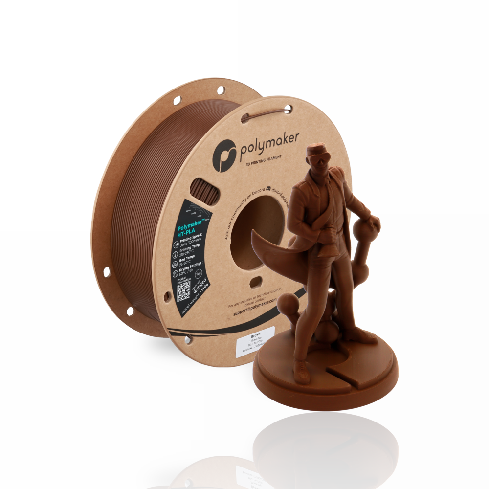 Polymaker™ High Temperature PLA 1kg Brown - Polymaker - Image 4