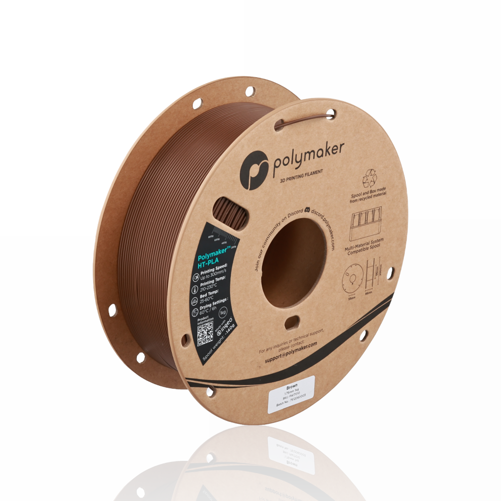 Polymaker™ High Temperature PLA 1kg Brown - Polymaker - Image 5