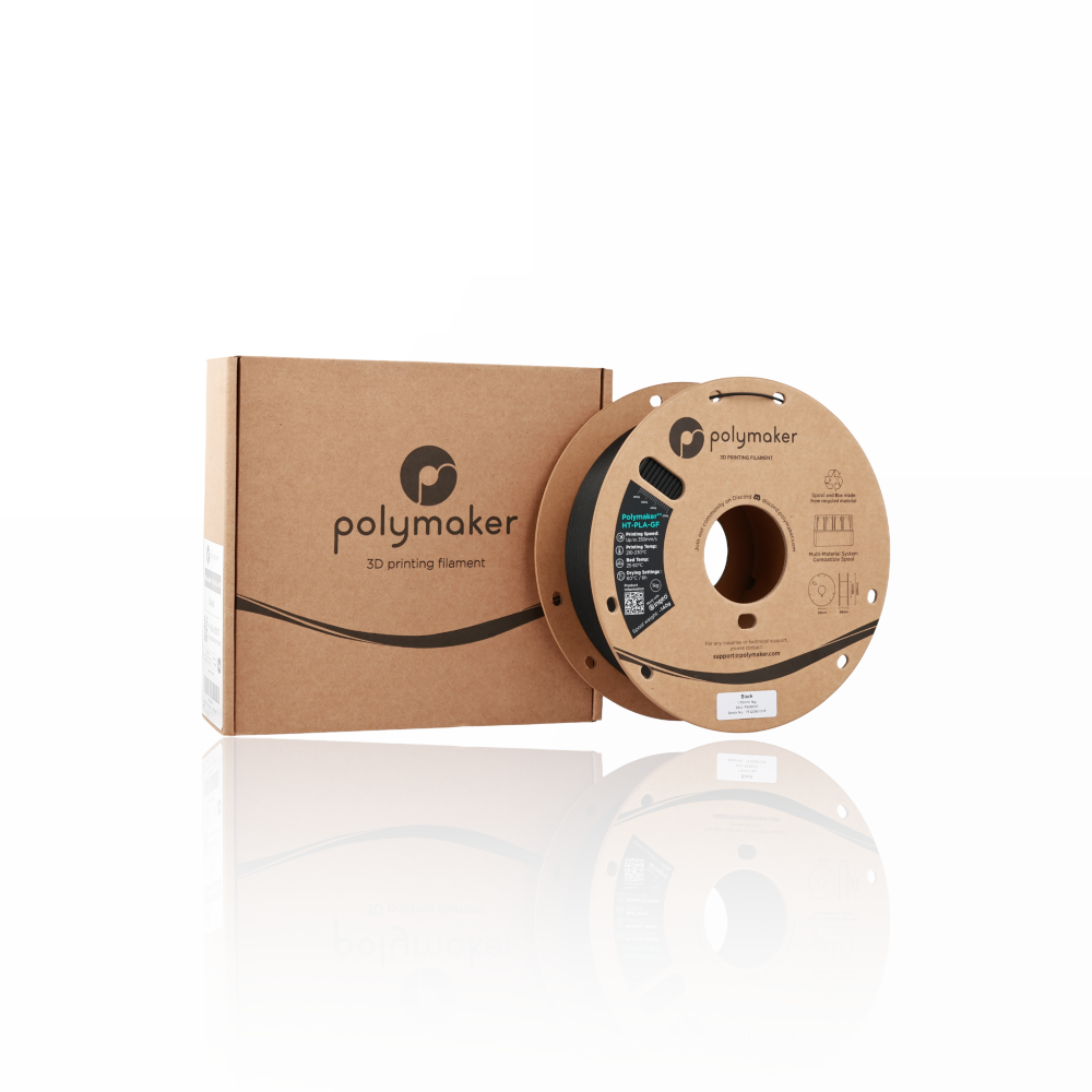 Polymaker™ High Temperature Glass Fiber PLA 1kg Black - Polymaker - Image 6