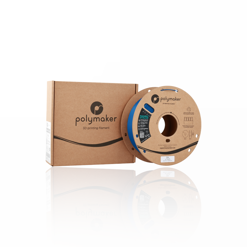 Polymaker™ High Temperature Glass Fiber PLA 1kg Blue - Polymaker - Image 7
