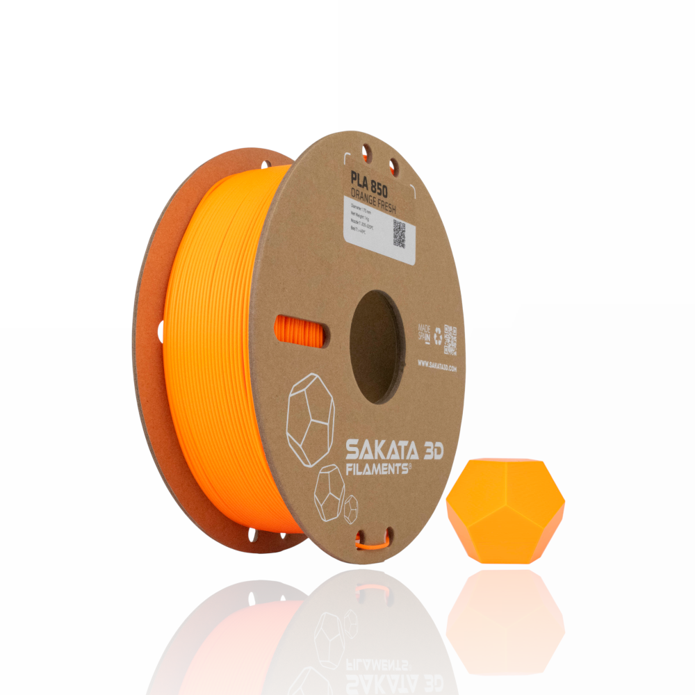 PLA 850 Fluor Orange Fresh - SAKATA 3D - Image 2