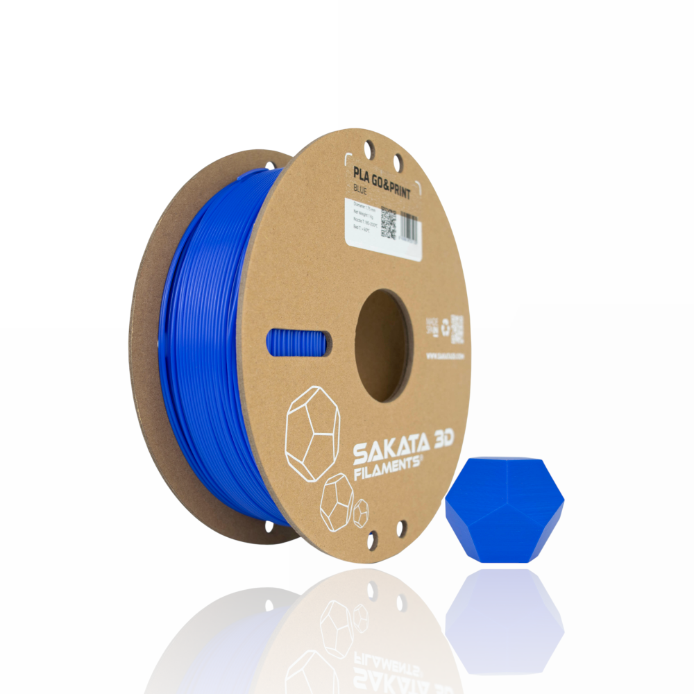 PLA GO&PRINT 1kg Blue - SAKATA 3D - Image 2