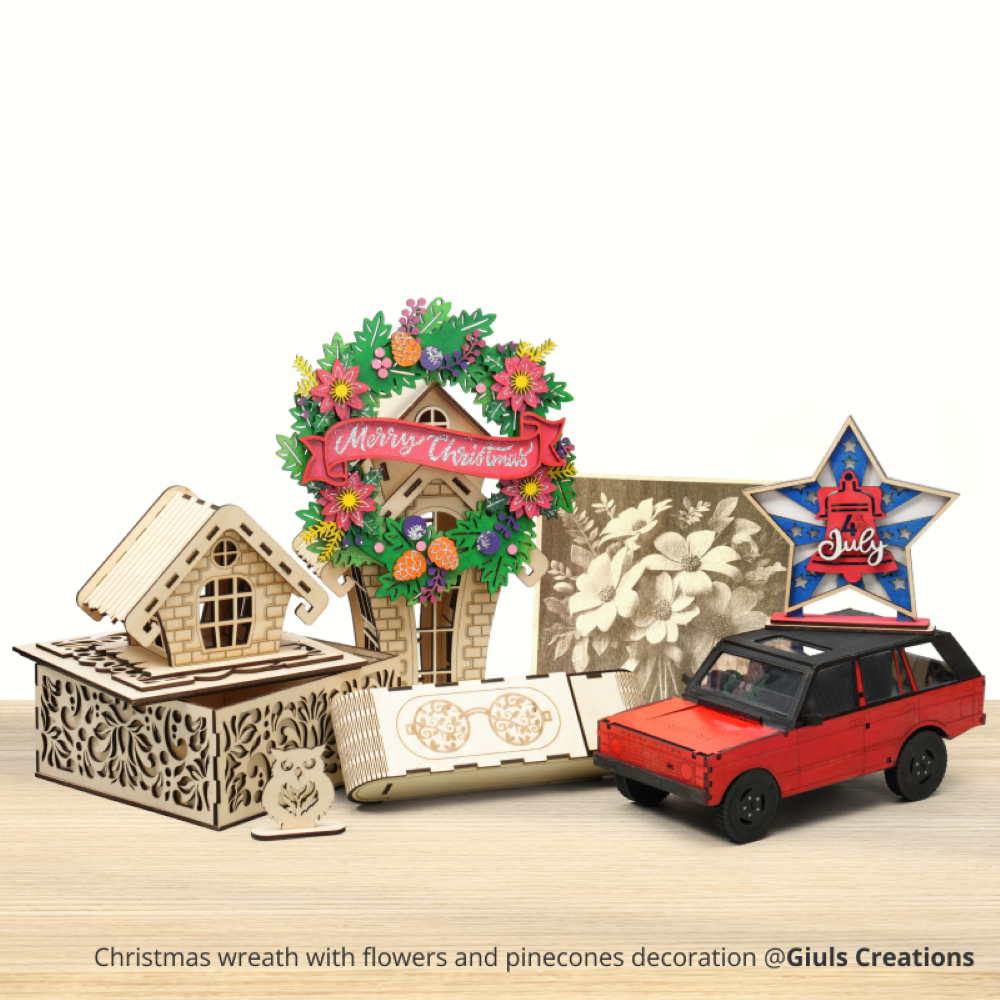Bambu 3mm Baswood Plywood (6pcs) (Laser Cutting & Engraving) - Bambu Lab - Image 3