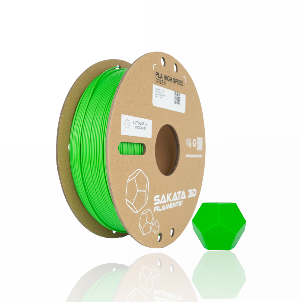 PLA High Speed 1kg Green - SAKATA 3D - Image 2