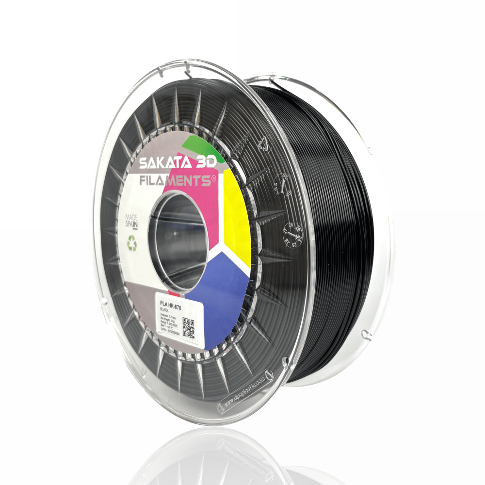 PLA HR-870 (High Resistance) 1kg Black - SAKATA 3D - Image 2