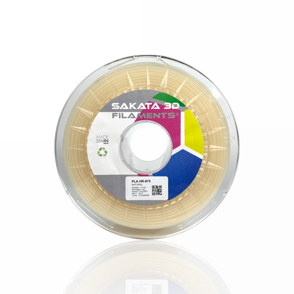 PLA HR-870 (High Resistance) 1kg Natural - SAKATA 3D - Image 4