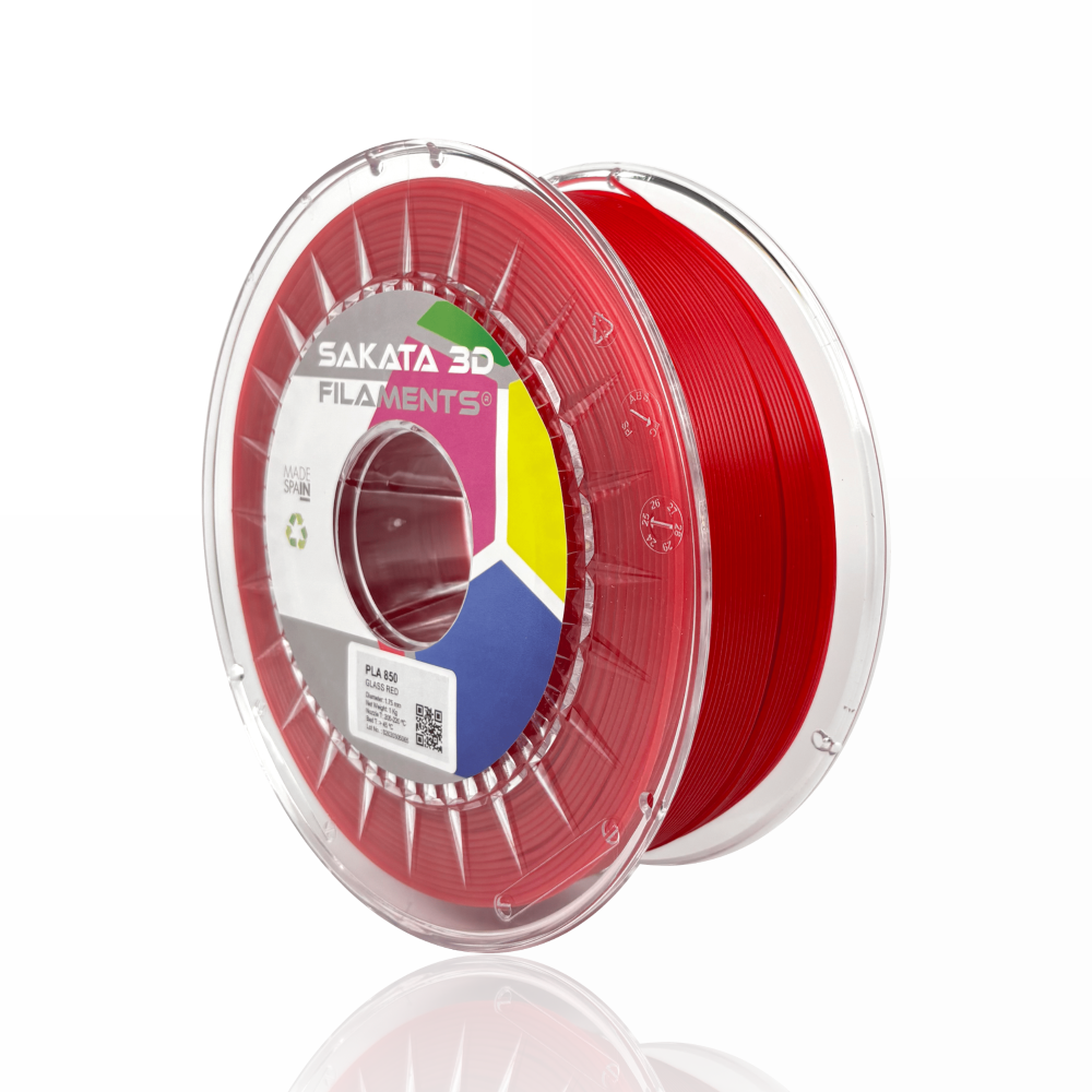 PLA 850 Glass Red - SAKATA 3D - Image 2