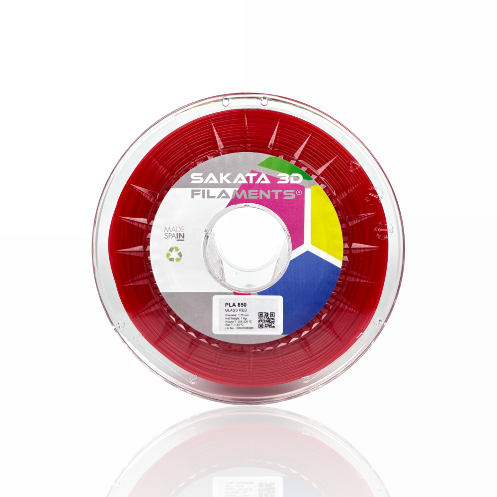 PLA 850 Glass Red - SAKATA 3D - Image 4