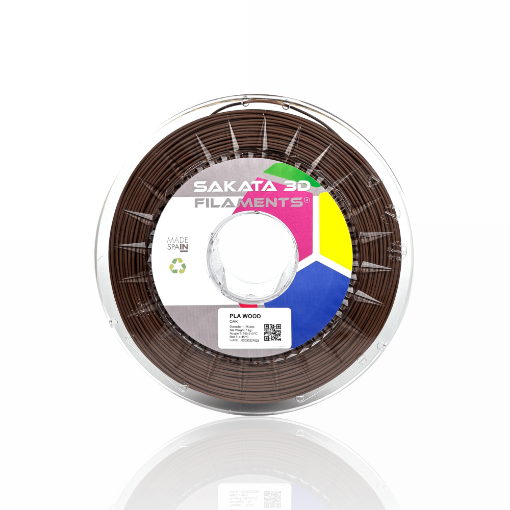 PLA WOOD 450g Oak - SAKATA 3D - Image 3