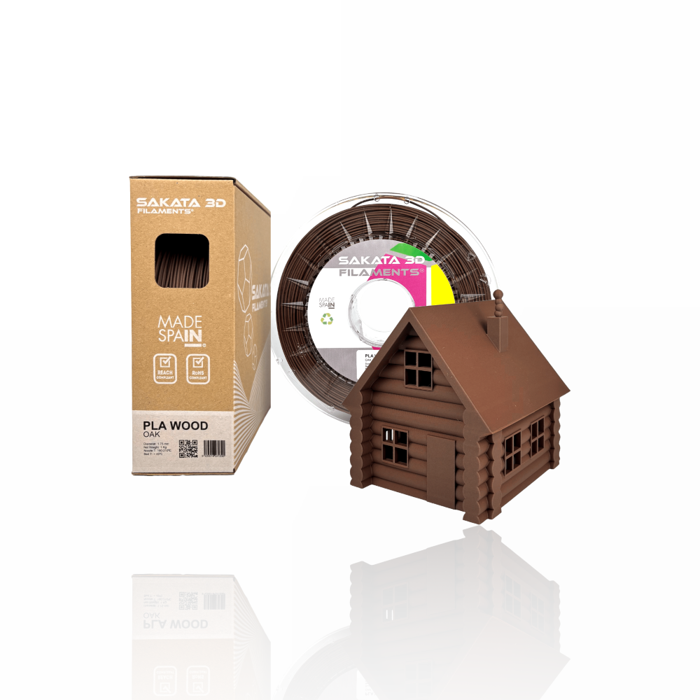 PLA WOOD 450g Oak - SAKATA 3D - Image 5