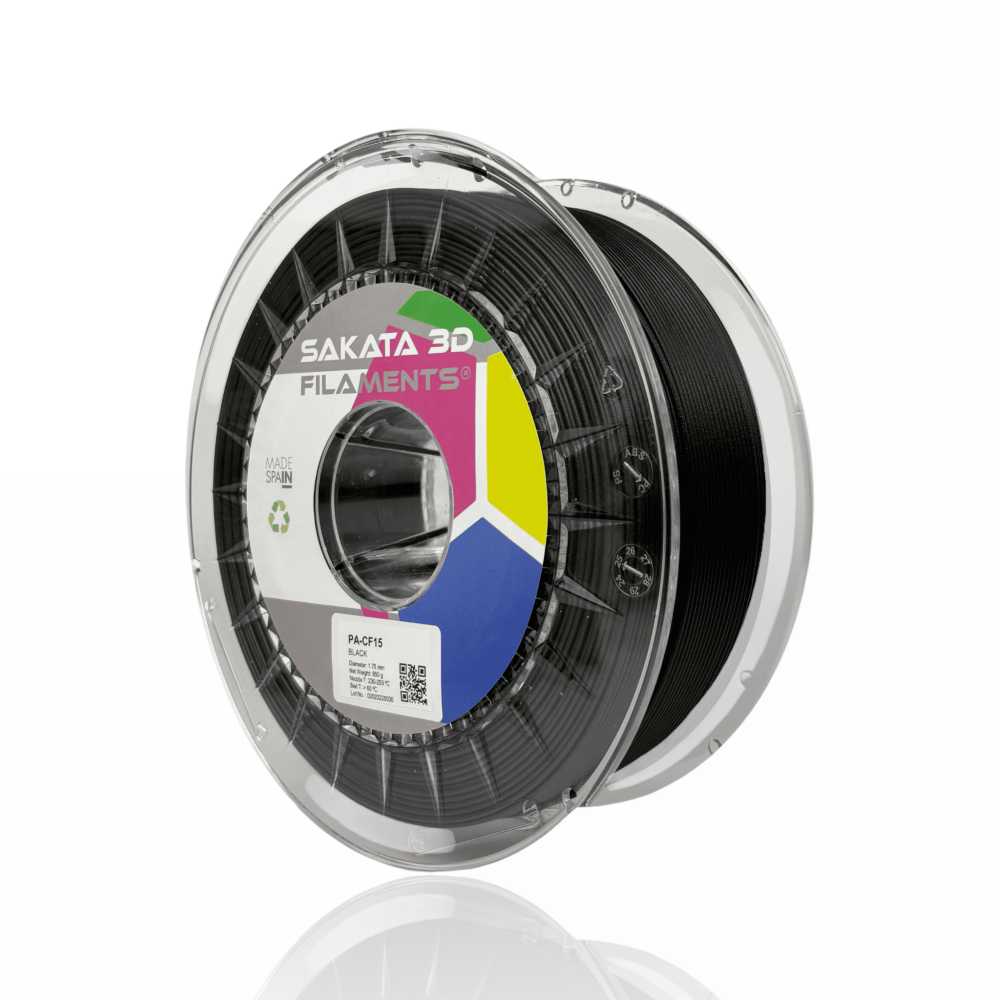PA CF15 Nylon 850g Black - SAKATA 3D - Image 2