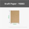 A4 200g Kraft Paper (25 pcs) - Bambu Lab