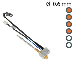 Nextruder hotend brass 0.6 mm (MK4, MK4S, MK3.9, XL, Core One) - Prusa Original evolt portugal