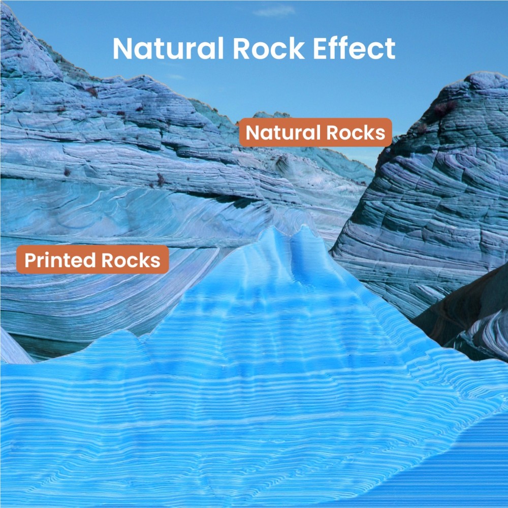 PLA Hyper Speed Matte Rock 1kg Artic Ocean - ERYONE - Image 4
