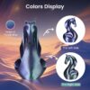 PLA Dual Color Burnt Titanium 1kg Green, Purple Blue - ERYONE