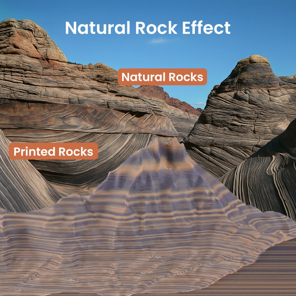 PLA Hyper Speed Matte Rock 1kg Totem Carving - ERYONE - Image 4