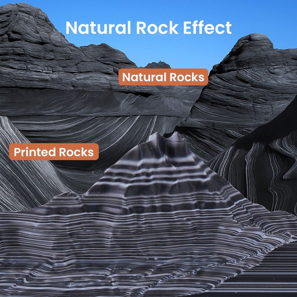 PLA Hyper Speed Matte Rock 1kg Zebra Stone - ERYONE - Image 2