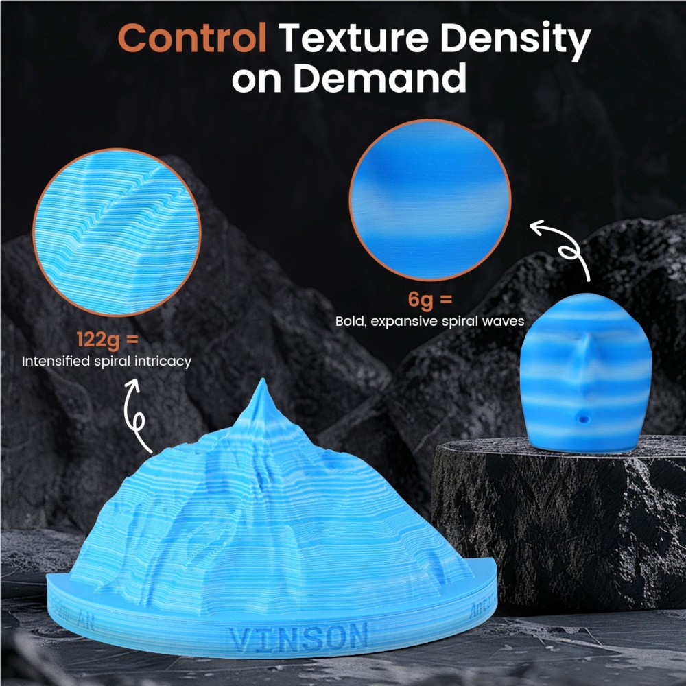 PLA Hyper Speed Matte Rock 1kg Artic Ocean - ERYONE - Image 2