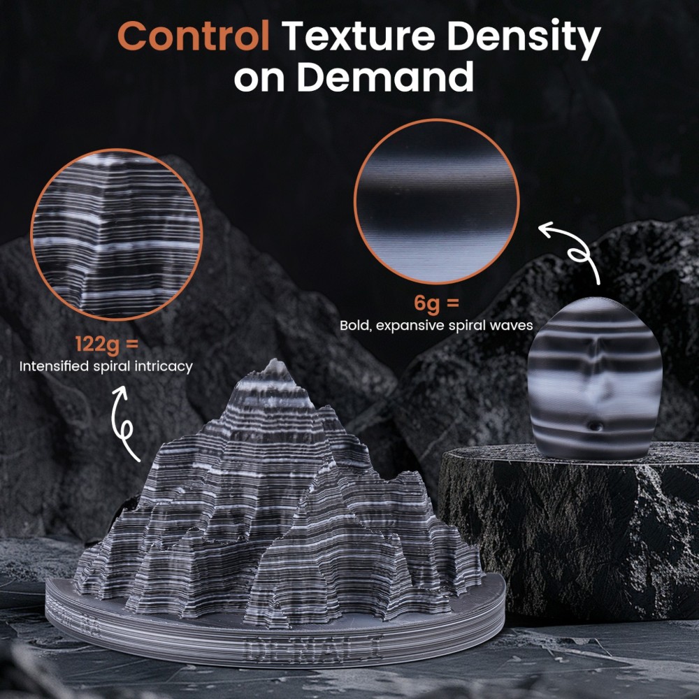 PLA Hyper Speed Matte Rock 1kg Zebra Stone - ERYONE - Image 4
