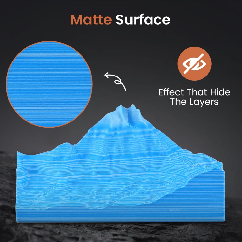 PLA Hyper Speed Matte Rock 1kg Artic Ocean - ERYONE - Image 3