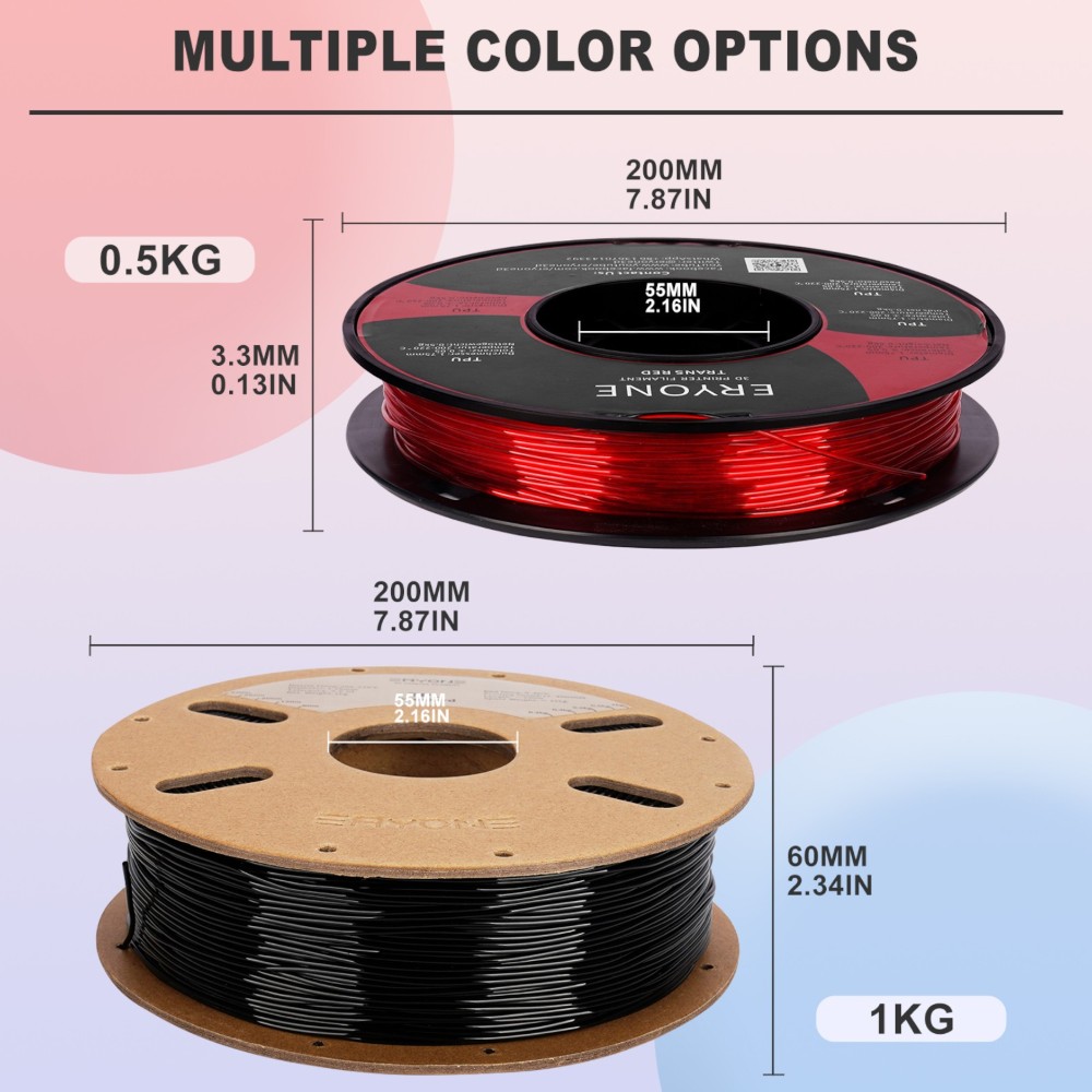 TPU 90A 1kg Black - ERYONE - Image 5