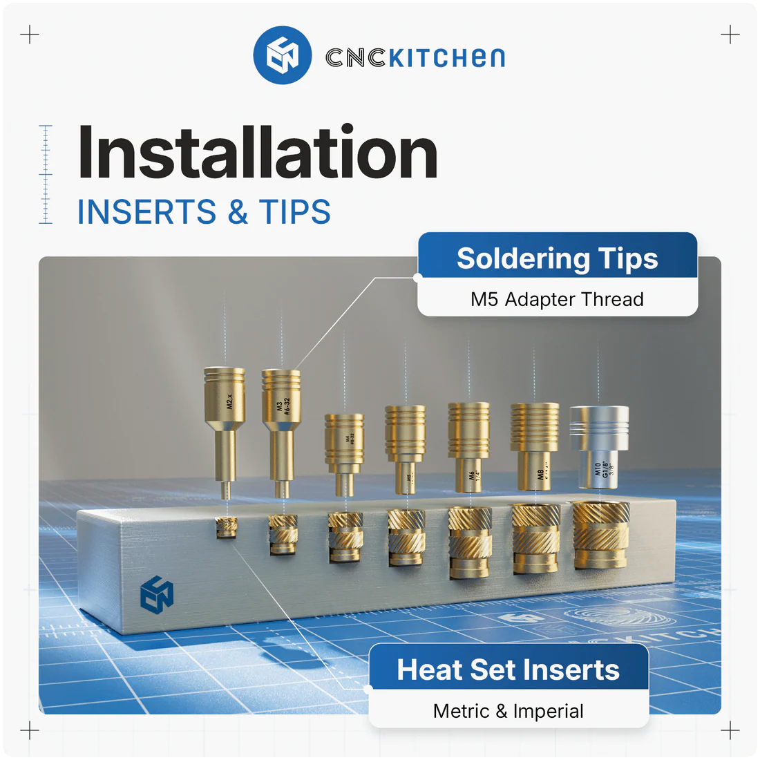 Installation Tips SET compatible with T12 - CNC Kitchen - Image 7