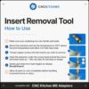Insert Removal Tool V2 for M2, M2.5 and M3 - CNC Kitchen