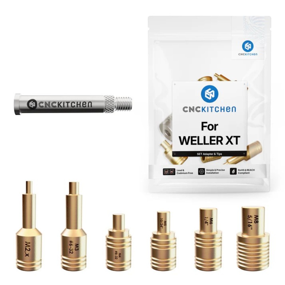 Soldering Tips SET compatible with Weller XT - CNC Kitchen - Image 5