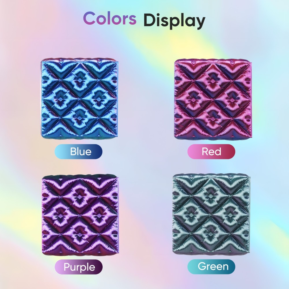 PLA Hyper Speed Silk Quadruple Color 1kg Evil Pool (Red, Purple, Blue and Green) - ERYONE - Image 2
