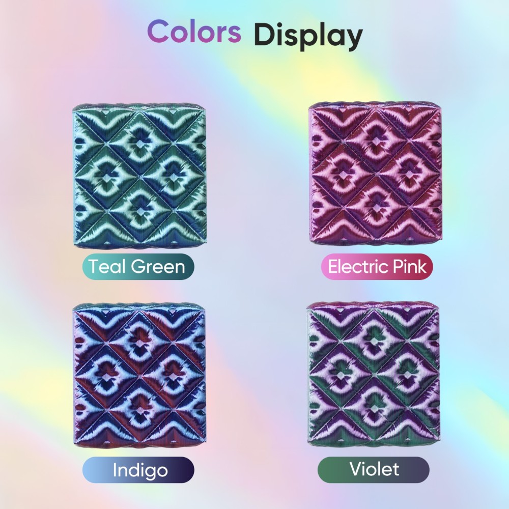 PLA Hyper Speed Silk Quadruple Color 1kg Aurora Dream (Tea Green, Violet, Electric Pink and Indigo) - ERYONE - Image 2