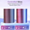 PLA Hyper Speed Silk Quadruple Color 1kg Emerald Athene (Silver, Rose Gold, Emerald Green and Wine Red) - ERYONE