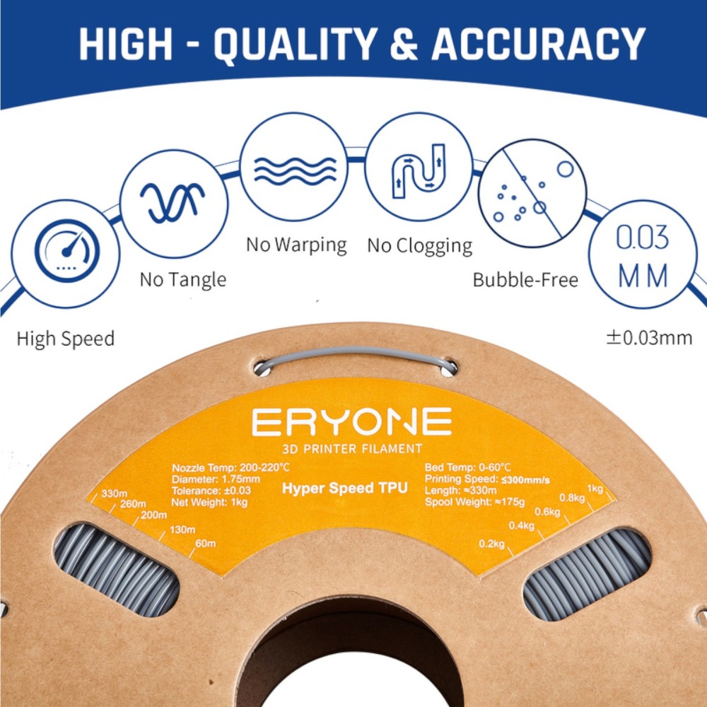 TPU High Speed 1kg Gray - ERYONE - Image 5