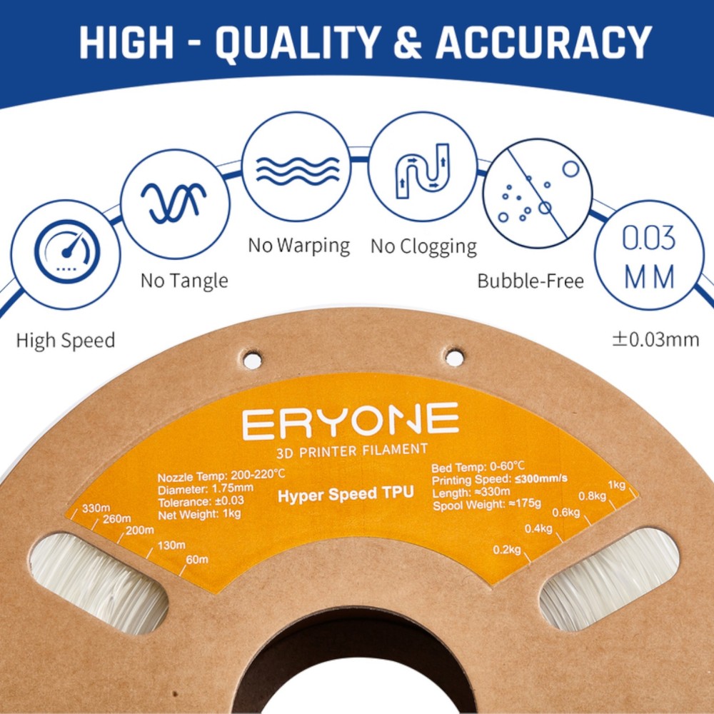 TPU High Speed 1kg Transparent - ERYONE - Image 5